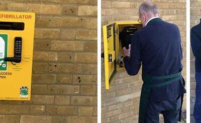 Dorchester Community Church Defibrillator
