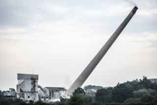 Cement Works – Chimney Demolition