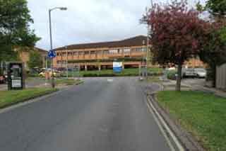 Hospital Access Road Crossing