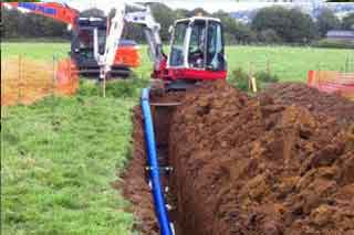 Water Main Upgrade for Wiltshire College Lackham